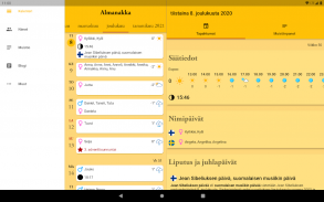 Almanakka screenshot 4