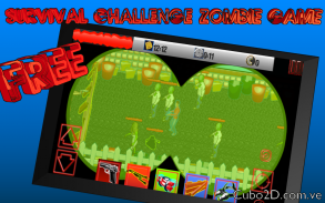 Survival Challenge Zombie Game screenshot 2