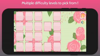 Number of Flowers : Kids Memory Game screenshot 1