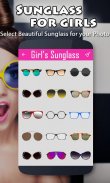 Girls Sunglass Photo Editor screenshot 0