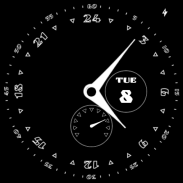 Watch Face Theme Bubble Cloud screenshot 8