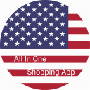 USA Online Shopping Mall App Icon