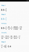 Fraction Calculator screenshot 1