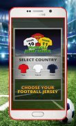 Football Jersey Maker 2019: Name on Football Shirt screenshot 0