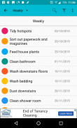 Cleaning Organizer screenshot 2