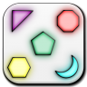 Kids Geometry Shape Match Game Icon