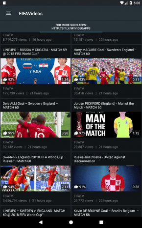 Fifa Tv Amazing Football Videos 10 Descargar Apk Para - top videos from roblox games web page 177