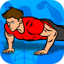 Push Ups Workout : pushup challenge Icon