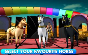 Xtreme Horse Cart Riding Games: 3D Sky Driving 🏇 screenshot 1