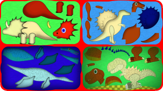 Dino ABC and puzzles screenshot 2