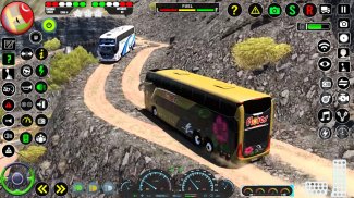 Ônibus offroad dirigindo jogo screenshot 1