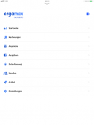 orgaMAX Buchhaltung screenshot 1