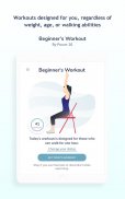 20 Min Beginners Workout Free screenshot 1