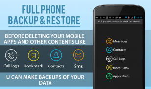 Full Phone Backup & Restore screenshot 0