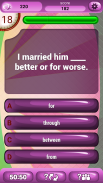 Inglês Preposições Quiz screenshot 1