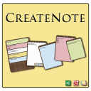 CreateNote: Notes, Alarm, Colors, Text to Speech Icon