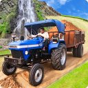 Farming Tractor Driver Games Icon