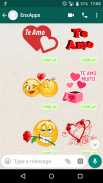 Figurinhas Eu Te Amo mi Amor WAStickerApps screenshot 0