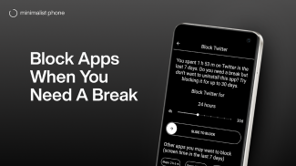 minimalist phone: Screen Time screenshot 3