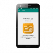 Visitor Pass App screenshot 1