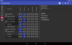 Wine Rating App 100, rate wine screenshot 3