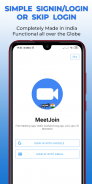 MeetJoin - FREE Meeting App,Upto 70 Members,Video screenshot 5