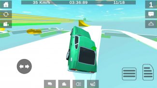 CarsFall online stunts races screenshot 0