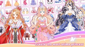 Anime Princess 2：Dress Up Game screenshot 1