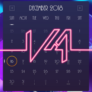 SMonthCalendarV4 for KLWP/KWGT/KLCK screenshot 2