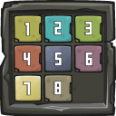 Numpuzz - The Classic Number Sliding Puzzle Game Icon