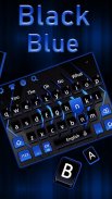 Black Blue Keyboard screenshot 1