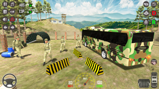 Game bus tentara bus militer screenshot 6