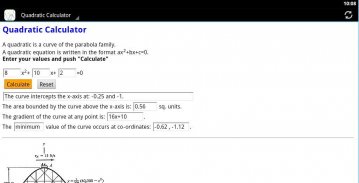 Quadratic Calculator screenshot 4