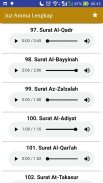 Juz Amma Lengkap - Terjemah & MP3 Offline screenshot 0