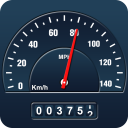 GPS Speedometer in Kilometer