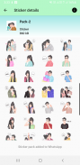 Couple Love and Romance Sticker WAStickerApps screenshot 6