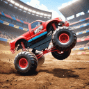 Monster Truck Racing Game 3D Icon