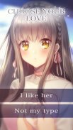 Death Game(Français) : Anime Girlfriend Game screenshot 1