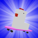 Chicken Skate Icon