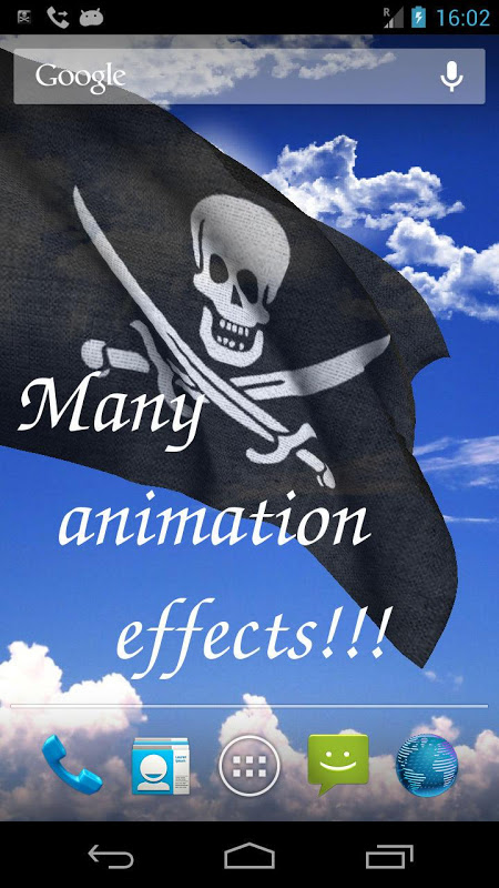 3D Pirate Flag Live Wallpaper 4.2.5 Free Download