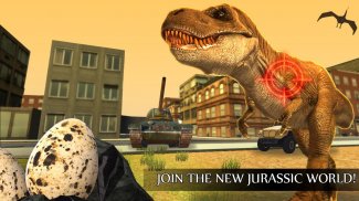 Dinosaur Simulator Attack - Lost Eggs screenshot 2