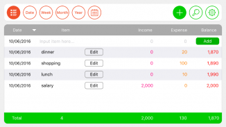 Cashbook screenshot 4