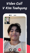 V Kim Taehyung Call You - BTS V Video call & Chat screenshot 0