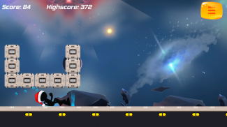 Space Stickman Run screenshot 5