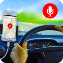 语音 GPS 和行车路线 Icon