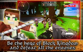 Titan Attack on Block Kingdom screenshot 13