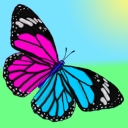 Butterflies on Screen (Prank) Icon