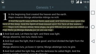 English Swahili Bible screenshot 6