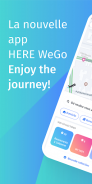 Cartes et navigation HERE WeGo screenshot 0