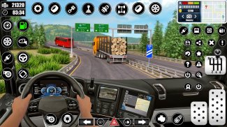 Log Transporter Truck Driving screenshot 1